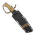 MK Knives & Tools Crowbar Expedition V23 knife, Natural Canvas Micarta