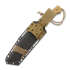 MK Knives & Tools Crowbar Expedition V23 knife, Natural Canvas Micarta