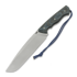 Coltello MK Knives & Tools Crowbar FTB Elmax, Blue & Black Canvas Micarta