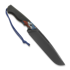 MK Knives & Tools Crowbar "Futurepunk K-Turtle Heart" veitsi, Black/Turtle G-10, DLC