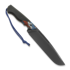 MK Knives & Tools Crowbar "Futurepunk K-Turtle Heart" peilis, Black/Turtle G-10, DLC