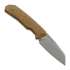 MK Knives & Tools Flin Expedition Natural Canvas Micarta knife