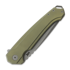 MK Knives & Tools Ingeni MT Brassleaf sulankstomas peilis, Brass Green & Gray Titanium