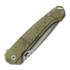 MK Knives & Tools Ingeni MT Scatter #2 sulankstomas peilis, Brass Green Titanium