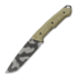 MK Knives & Tools Nomad FTB Elmax knife, OD Green Canvas Micarta