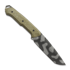 MK Knives & Tools Nomad FTB Elmax veitsi, OD Green Canvas Micarta