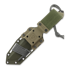 MK Knives & Tools Nomad FTB Elmax knife, OD Green Canvas Micarta