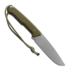 MK Knives & Tools Nomad "FTB" knife, Green Micarta/Brown G-10, Bead Blasted