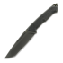 MK Knives & Tools Nomad Tanto "FTB" peilis, Black Micarta/OD Green G-10 Liners, DLC