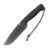 MK Knives & Tools Rambler FTB V4E knife, Black Richlite
