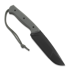 MK Knives & Tools Rambler Postapo peilis, Charcoal Grey G-10