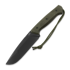 MK Knives & Tools Rambler Postapo peilis, Green Micarta/Black G-10