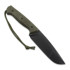 MK Knives & Tools Rambler Postapo peilis, Green Micarta/Black G-10