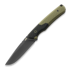 MK Knives & Tools Scout "Futurepunk" knife, Olive Green/Black G-10, DLC