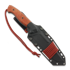MK Knives & Tools Sentinel FT Expedition DLC V4E knife, Fire Micarta