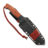 MK Knives & Tools Sentinel FT Expedition DLC V4E knife, Fire Micarta