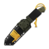 MK Knives & Tools Sentinel "Postapo", OD Green/Yellow G-10, DLC