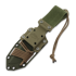 MK Knives & Tools Venn "Angler: Perch" veitsi, OD Green/Black G-10, Blasted
