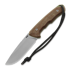 MK Knives & Tools Venn "Camp Ant" knife, Brown Micarta/OD Green G-10, Blasted