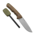 MK Knives & Tools Venn "Camp Ant" knife, Brown Micarta/OD Green G-10, Blasted