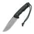 MK Knives & Tools Venn "FTB" veitsi, Black/Forest Green G-10, Glass Blasted