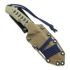 MK Knives & Tools Venn "FTB" veitsi, Desert Tan G-10, Glass Blasted