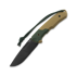 MK Knives & Tools - Venn "Postapo", Coyote/Green G-10, DLC