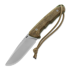 MK Knives & Tools Venn "Wood Spirit" veitsi, Maple Burl/OD Green G-10, Glass Blasted