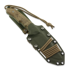 MK Knives & Tools Venn "Wood Spirit" peilis, Maple Burl/OD Green G-10, Glass Blasted