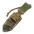 MK Knives & Tools Venn "Wood Spirit" veitsi, Maple Burl/OD Green G-10, Glass Blasted