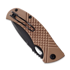 Coltello pieghevole MKM Knives Ciras - Black Top Shield - G10, coyote tan MKCR-GCTB