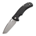 Coltello pieghevole MKM Knives Ciras - Stonewash - G10, nero MKCR-GBK