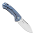 MKM Knives Colvera sulankstomas peilis, Ti blue MKLS02-TBL