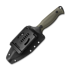 MKM Knives Delta BLK - G10 mes, olijfgroen MKDL-GODB