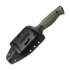 MKM Knives Delta BLK - G10 mes, olijfgroen MKDL-GODB