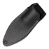 MKM Knives Fixed Blade Magnetic Pocket Leather makštis, juoda MKPLSMFB