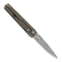 MKM Knives Flame Drop Point Damascus 60th Anniversary Edition 折叠刀 MKFL01-D