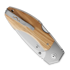 MKM Knives Hero - Satin - Olive Wood foldekniv MKHR-OT