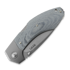 MKM Knives Hero - Stonewashed - Denim Micarta sulankstomas peilis, mėlyna MKHR-DCT