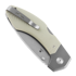 MKM Knives Hero - Stonewashed - G10 sulankstomas peilis, tan MKHR-GTTN