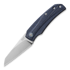 MKM Knives ICE - MagnaCut - Denim Canvas Micarta sulankstomas peilis MKIC-DC