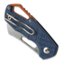 Couteau pliant MKM Knives Isonzo Cleaver, bleu MKFX03-2PBL