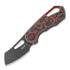 MKM Knives Isonzo Cleaver BW sulankstomas peilis, Lava Flow CF MKFX03-2CLD