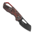 MKM Knives Isonzo Cleaver BW kääntöveitsi, Lava Flow CF MKFX03-2CLD