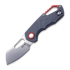Couteau pliant MKM Knives Isonzo Cleaver, wolf grey MKFX03-2PGY