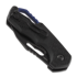 MKM Knives Isonzo Clip Point Taschenmesser, schwarz MKFX03-3PBK