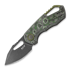MKM Knives Isonzo Clip Point BW 折叠刀, Jungle Wear CF MKFX03-3CJD