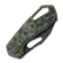 MKM Knives Isonzo Clip Point BW kääntöveitsi, Jungle Wear CF MKFX03-3CJD