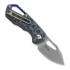 MKM Knives Isonzo Clip Point SW sulankstomas peilis, Arctic Storm CF MKFX03-3CA