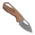 MKM Knives Isonzo Clip Point SW sulankstomas peilis, Copper MKFX03-3CO